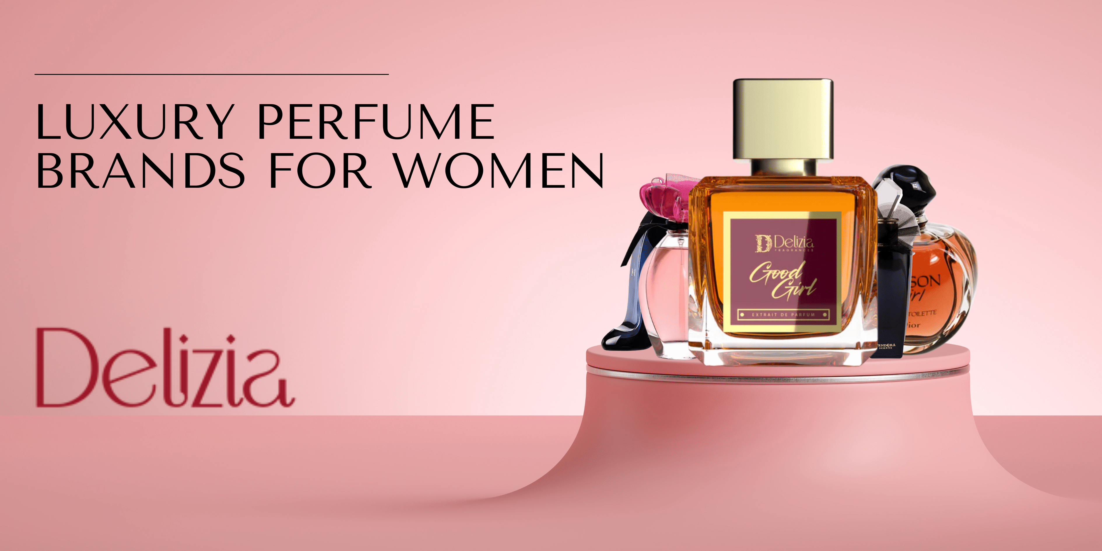 Top 20 Luxury Perfume Brands for Women in 2025 - Delizia Fragrances
